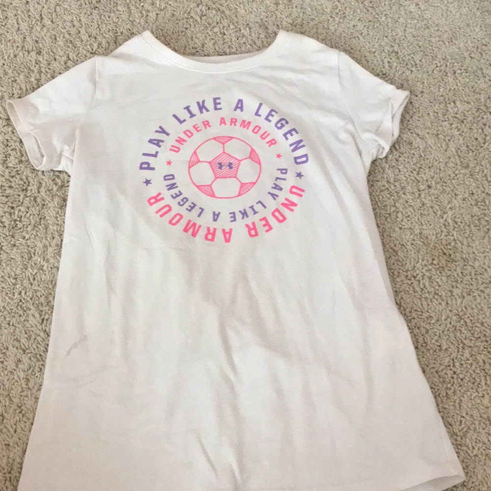 Play like a ledge soccer shirt from under armour